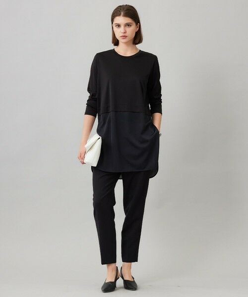 ICB / アイシービー その他パンツ | 【UVカット・洗える】ウール2WAYストレッチ ドロストパンツ | 詳細9