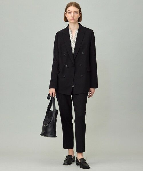 ICB / アイシービー その他パンツ | 【UVカット・洗える】ウール2WAYストレッチ ドロストパンツ | 詳細3