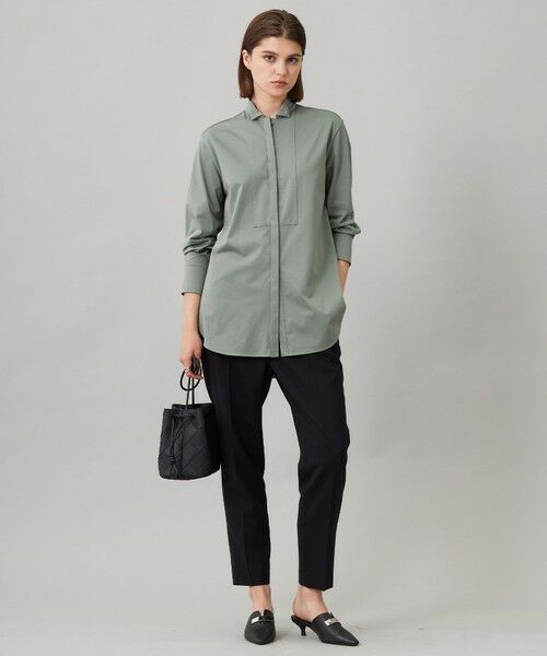 ICB / アイシービー その他パンツ | 【UVカット・洗える】ウール2WAYストレッチ ドロストパンツ | 詳細5