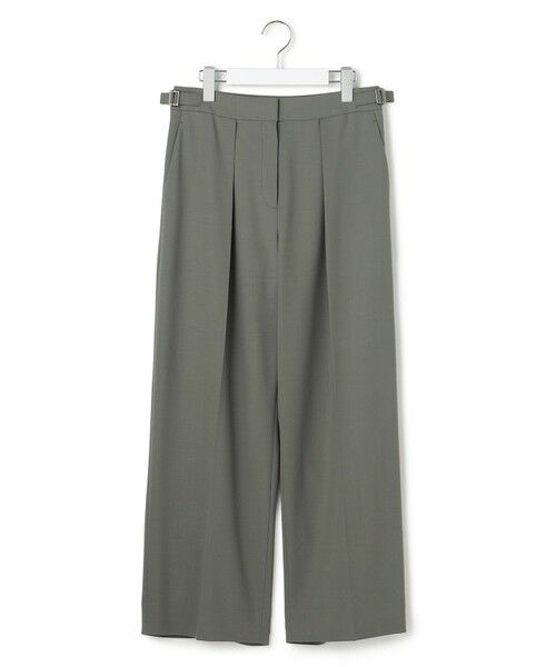 ICB / アイシービー その他パンツ | 【UVカット・洗える】ウール2WAYストレッチ ワイドパンツ | 詳細15
