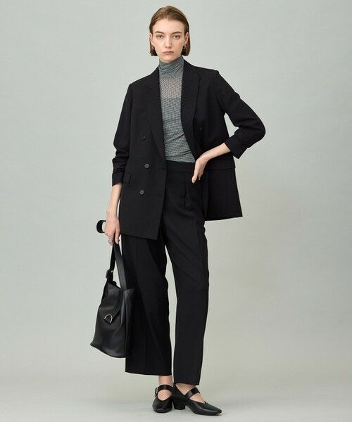 ICB / アイシービー その他パンツ | 【UVカット・洗える】ウール2WAYストレッチ ワイドパンツ | 詳細18