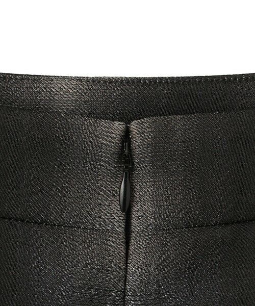 ICB / アイシービー ミニ・ひざ丈スカート | 【洗える】シャイニーオンブレーチェック ストレートスカート | 詳細11