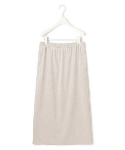 ICB / アイシービー ミニ・ひざ丈スカート | 【洗える】ストレッチスエード ナロースカート | 詳細5