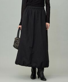 ICB / アイシービー ミニ・ひざ丈スカート | エステルメモリータフタ バルーンスカート