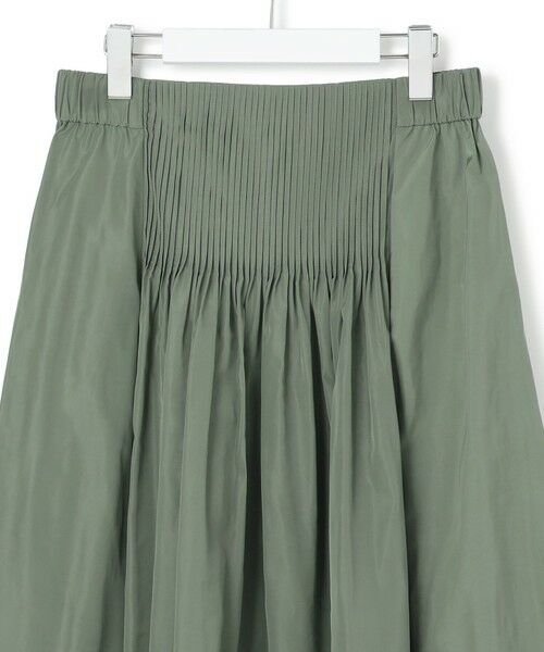 ICB / アイシービー ミニ・ひざ丈スカート | エステルメモリータフタ ピンタックスカート | 詳細7