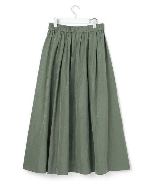 ICB / アイシービー ミニ・ひざ丈スカート | エステルメモリータフタ ピンタックスカート | 詳細9