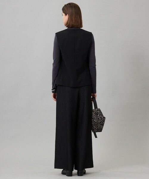 ICB / アイシービー ベスト | 【UVカット・洗える】ウール2WAYストレッチ Vネックベスト | 詳細11