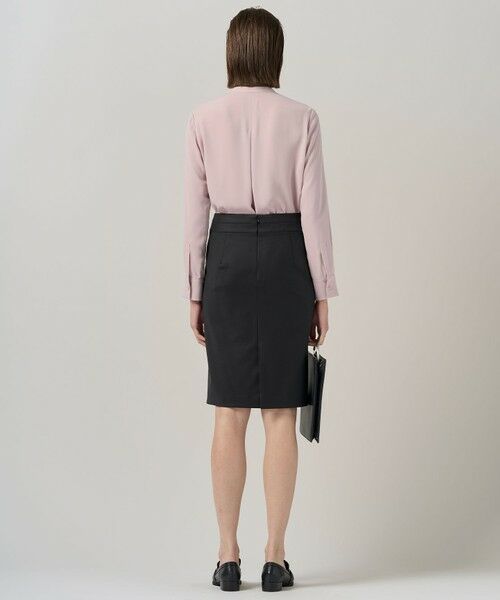 ICB / アイシービー シャツ・ブラウス | 【新色追加・WEB限定カラーあり】BackSatinAmunzen バンドカラーブラウス | 詳細8