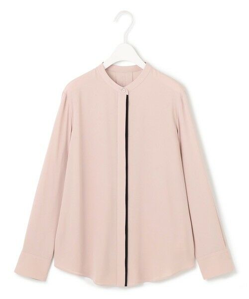 ICB / アイシービー シャツ・ブラウス | 【新色追加・WEB限定カラーあり】BackSatinAmunzen バンドカラーブラウス | 詳細10