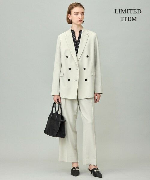 ICB / アイシービー シャツ・ブラウス | 【新色追加・WEB限定】BackSatinAmunzen キーネックブラウス | 詳細17