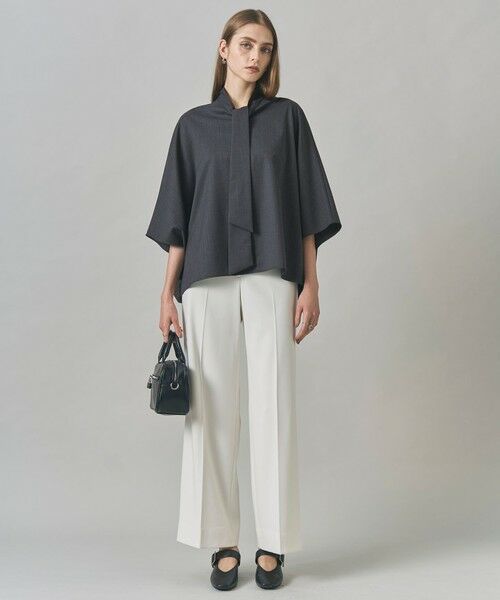 ICB / アイシービー シャツ・ブラウス | 【洗える】T/Wブロード ボウタイブラウス | 詳細17