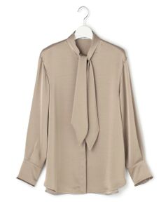 ICB / アイシービー シャツ・ブラウス | 【WEB＆一部店舗限定】 DrapySatin ボウタイブラウス