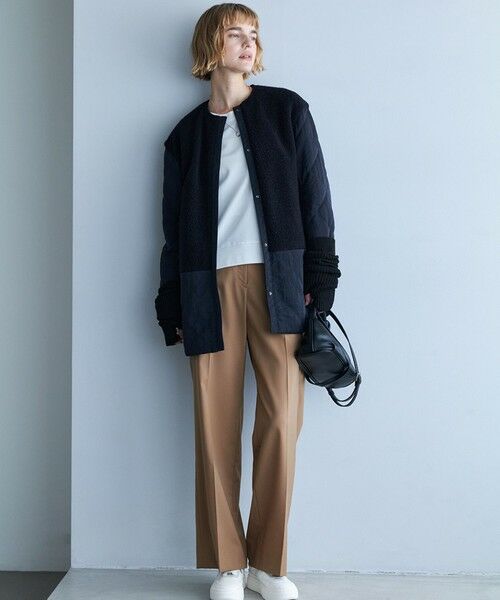 ICB / アイシービー その他アウター | 【リバーシブル着用可能】 リバーシブルキルト ミドル丈コート | 詳細2