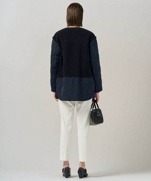 ICB / アイシービー その他アウター | 【リバーシブル着用可能】 リバーシブルキルト ミドル丈コート | 詳細4