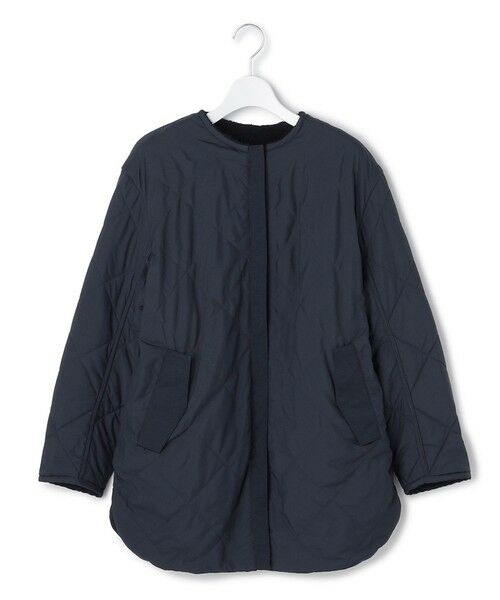 ICB / アイシービー その他アウター | 【リバーシブル着用可能】 リバーシブルキルト ミドル丈コート | 詳細8