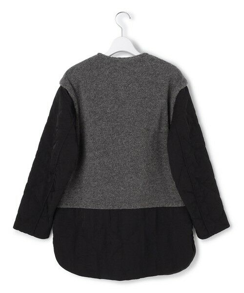 ICB / アイシービー その他アウター | 【リバーシブル着用可能】 リバーシブルキルト ミドル丈コート | 詳細23