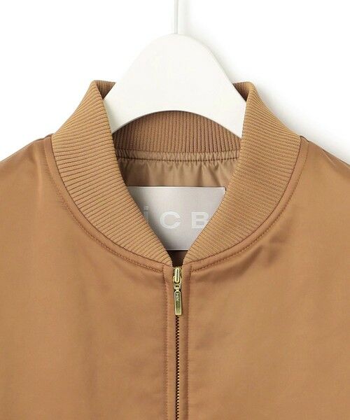 ICB / アイシービー ブルゾン | 【洗える】 マットサテン MA-1ブルゾン | 詳細10