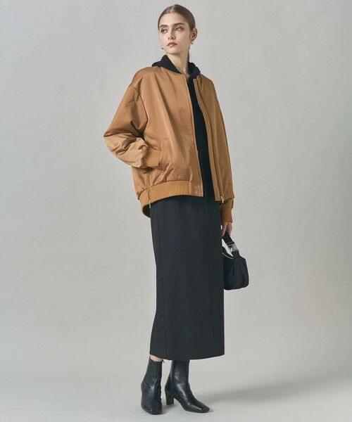 ICB / アイシービー ブルゾン | 【洗える】 マットサテン MA-1ブルゾン | 詳細6