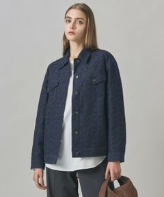 ICB / アイシービー テーラードジャケット | 【洗える】リーフラッセルレース ジャケット