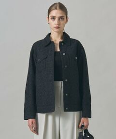 ICB / アイシービー テーラードジャケット | 【洗える】リーフラッセルレース ジャケット