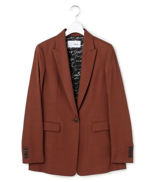 ICB / アイシービー テーラードジャケット | 【30th ANNIVERSARY】ヴィスコースウールツイル ピークドラペルジャケット | 詳細2