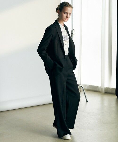 ICB / アイシービー テーラードジャケット | 【30th ANNIVERSARY】ヴィスコースウールツイル ピークドラペルジャケット | 詳細11