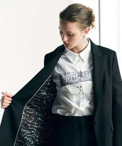 ICB / アイシービー テーラードジャケット | 【30th ANNIVERSARY】ヴィスコースウールツイル ピークドラペルジャケット | 詳細13