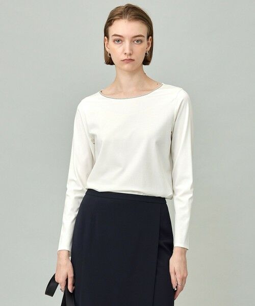 ICB/アイシービー 【洗える】 コンパクトモクロディ プルオーバー オフホワイト系 M ICB/アイシービー 【洗える】 コンパクトモクロディ プルオーバー オフホワイト系 M