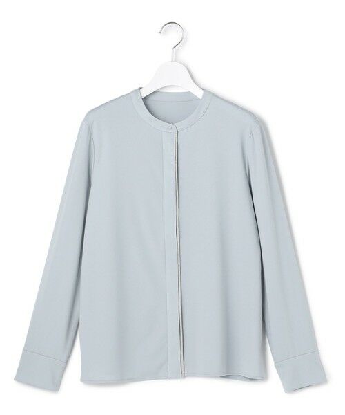 ICB / アイシービー カットソー | 【洗える】 コンパクトモクロディ バンドカラーカットソー | 詳細9