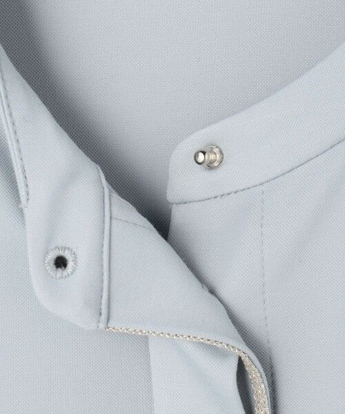 ICB / アイシービー カットソー | 【洗える】 コンパクトモクロディ バンドカラーカットソー | 詳細15