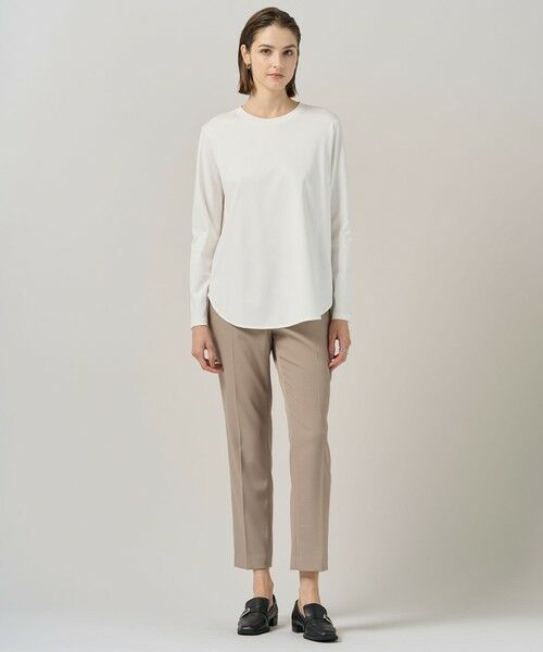 ICB / アイシービー カットソー | 【マシンウォッシャブル可】シンプルジャージー ロングスリーブTシャツ | 詳細2