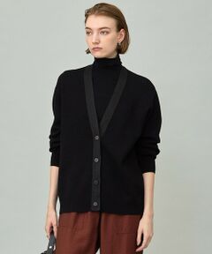 ICB / アイシービー カーディガン・ボレロ | 【洗える】 ウールテンセルミニブークレ カーディガン