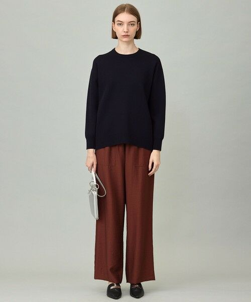 ICB / アイシービー ニット・セーター | 【洗える】 シンセティックダブルフェイス ニットプルオーバー | 詳細10