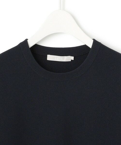 ICB / アイシービー ニット・セーター | 【洗える】 シンセティックダブルフェイス ニットプルオーバー | 詳細14