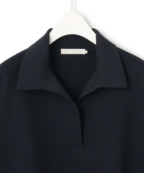 ICB / アイシービー ニット・セーター | 【洗える】 シンセティックダブルフェイス スキッパーニットプルオーバー | 詳細11