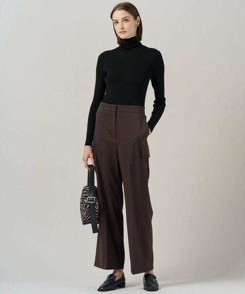 ICB / アイシービー ニット・セーター | 【新色追加】エクストラファインメリノリブ タートルネックプルオーバー | 詳細11