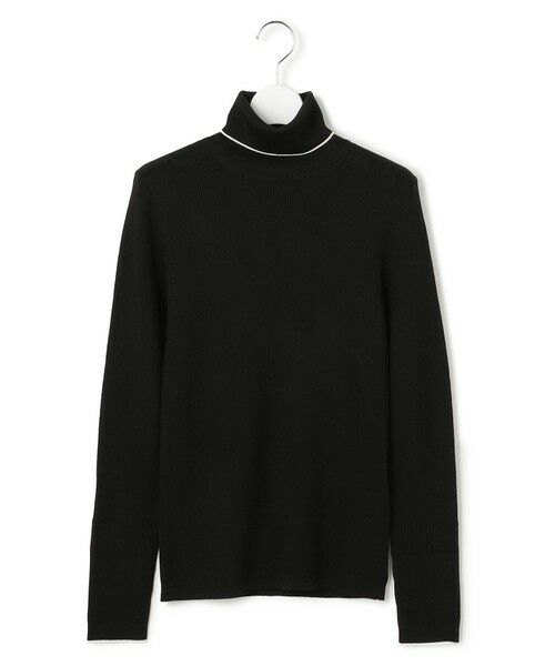 ICB / アイシービー ニット・セーター | 【新色追加】エクストラファインメリノリブ タートルネックプルオーバー | 詳細13