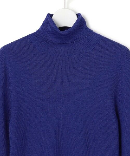 ICB / アイシービー ニット・セーター | 【新色追加】エクストラファインメリノリブ タートルネックプルオーバー | 詳細16
