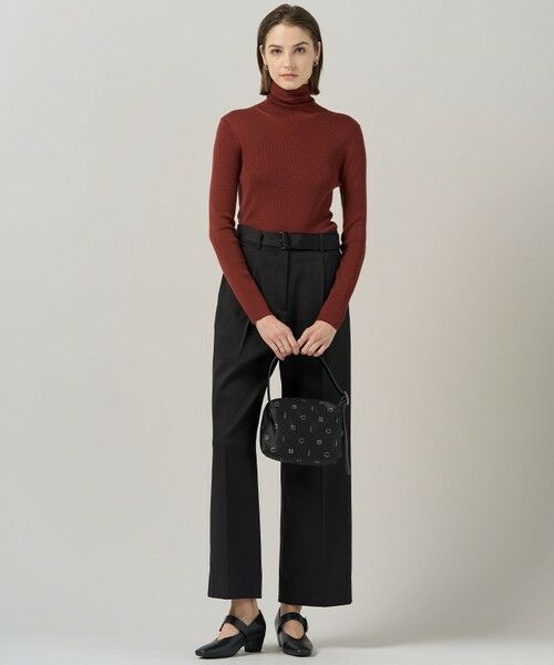 ICB / アイシービー ニット・セーター | 【新色追加】エクストラファインメリノリブ タートルネックプルオーバー | 詳細22