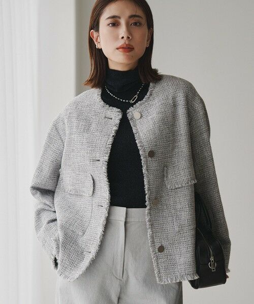 ICB / アイシービー ニット・セーター | 【新色追加】エクストラファインメリノリブ タートルネックプルオーバー | 詳細29