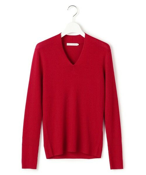ICB / アイシービー ニット・セーター | 【新色追加】 エクストラファインメリノリブ Vネックプルオーバー | 詳細29
