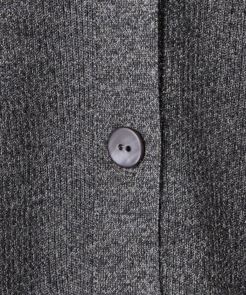 ICB / アイシービー カーディガン・ボレロ | 【洗える】 エクストラファインメリノリブ Vネックカーディガン | 詳細8