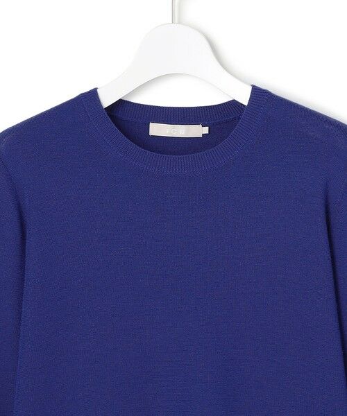 ICB / アイシービー ニット・セーター | 【洗える】 エクストラファインメリノ クルーネックプルオーバー | 詳細6