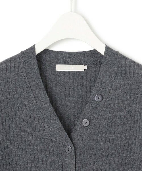 ICB / アイシービー ニット・セーター | 【洗える】エクストラファインメリノリブ ヘンリーネック プルオーバー | 詳細4