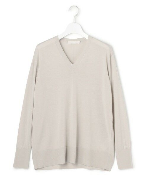 ICB / アイシービー ニット・セーター | 【洗える】コンパクトファインウール Vネックニット | 詳細3