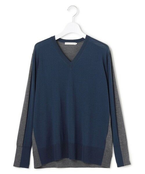 ICB / アイシービー ニット・セーター | 【洗える】コンパクトファインウール Vネックニット | 詳細16