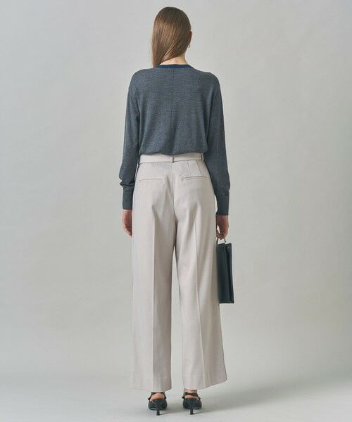 ICB / アイシービー ニット・セーター | 【洗える】コンパクトファインウール Vネックニット | 詳細15