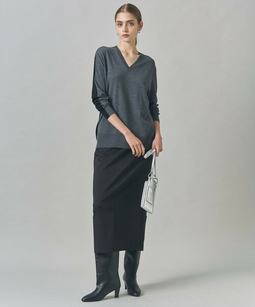 ICB / アイシービー ニット・セーター | 【洗える】コンパクトファインウール Vネックニット | 詳細18