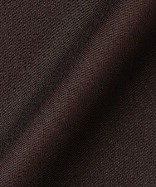 ICB / アイシービー ロング・マキシ丈ワンピース | 【洗える】ストレッチダブルサテン テーラーカラー ラップワンピース | 詳細11