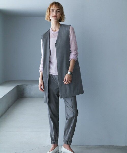 ICB / アイシービー その他パンツ | 【洗える】T/Wブロード ジョグパンツ | 詳細3